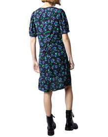 Women | Rixe Cdc Bianca Flower | Noir