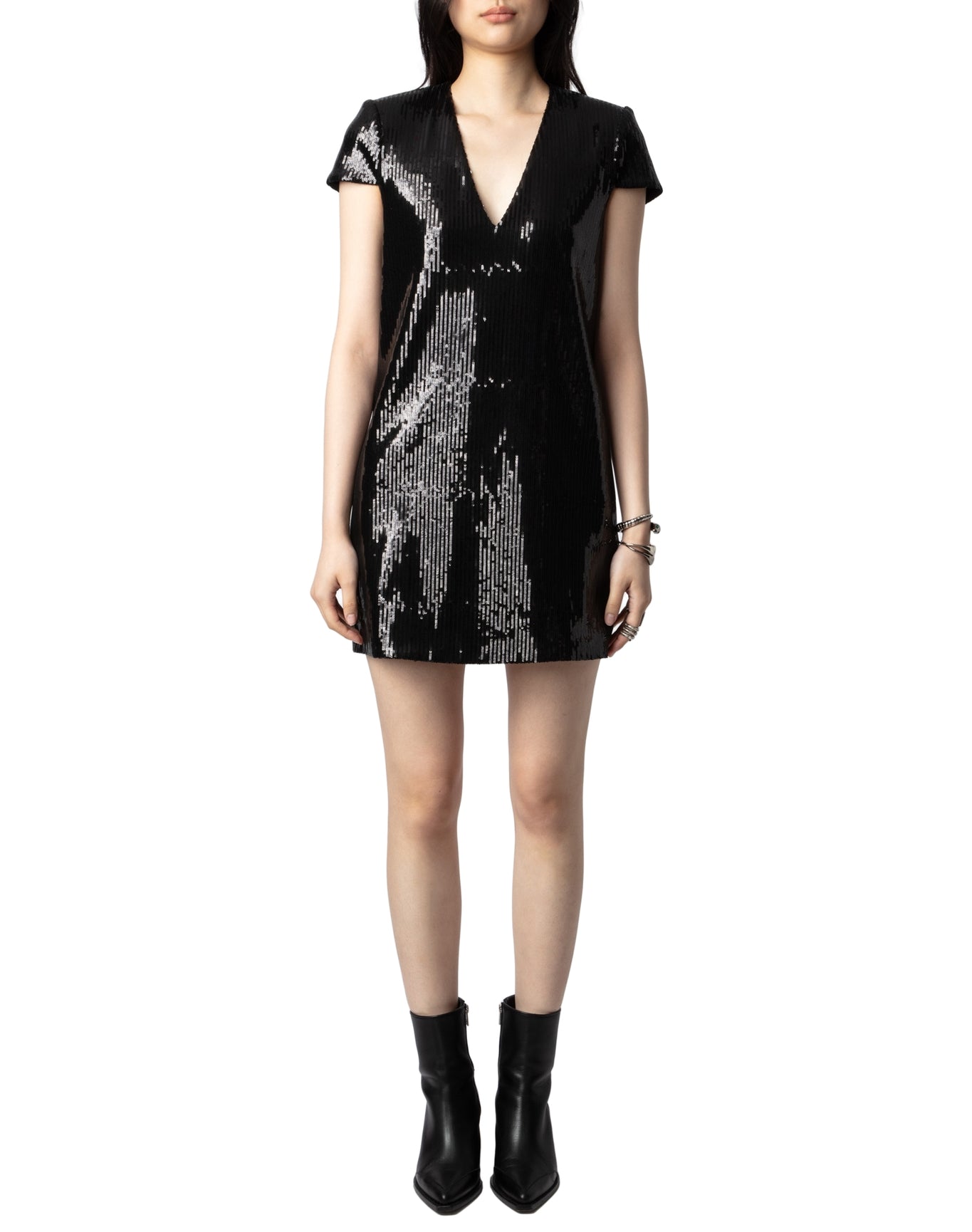 Women | Rashu Sequins | Noir