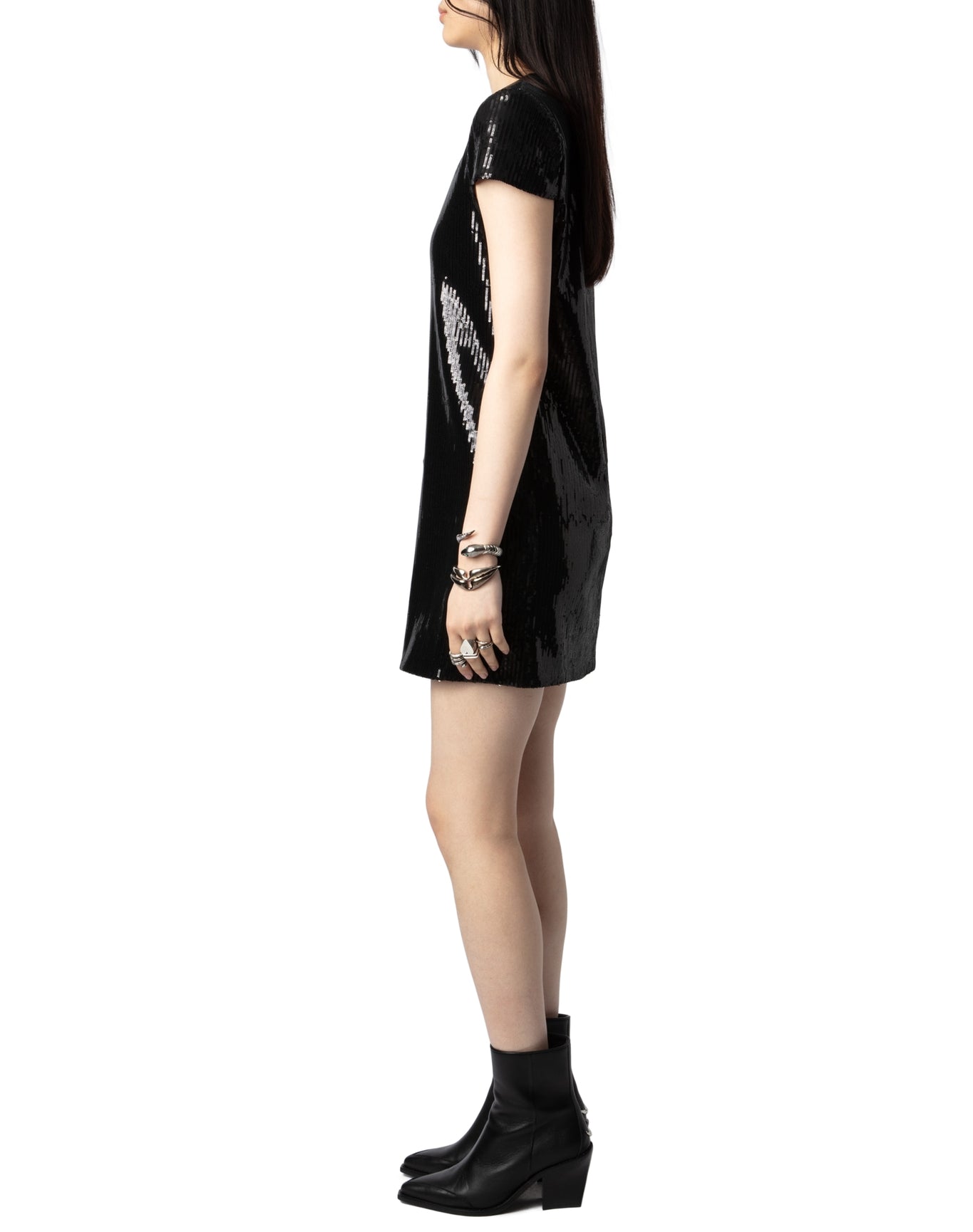 Women | Rashu Sequins | Noir