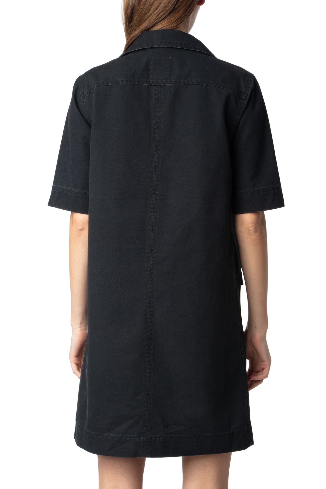 Record Coton Lave Dress | Black