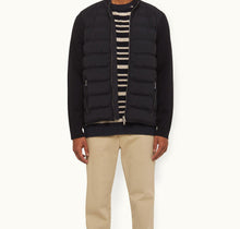 Wallace Merino Down Quilted Jacket | Navy