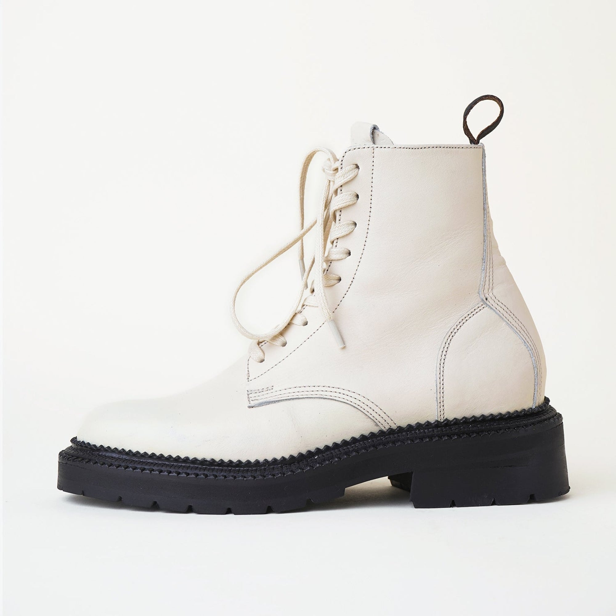 Warren Combat Boot | Latte