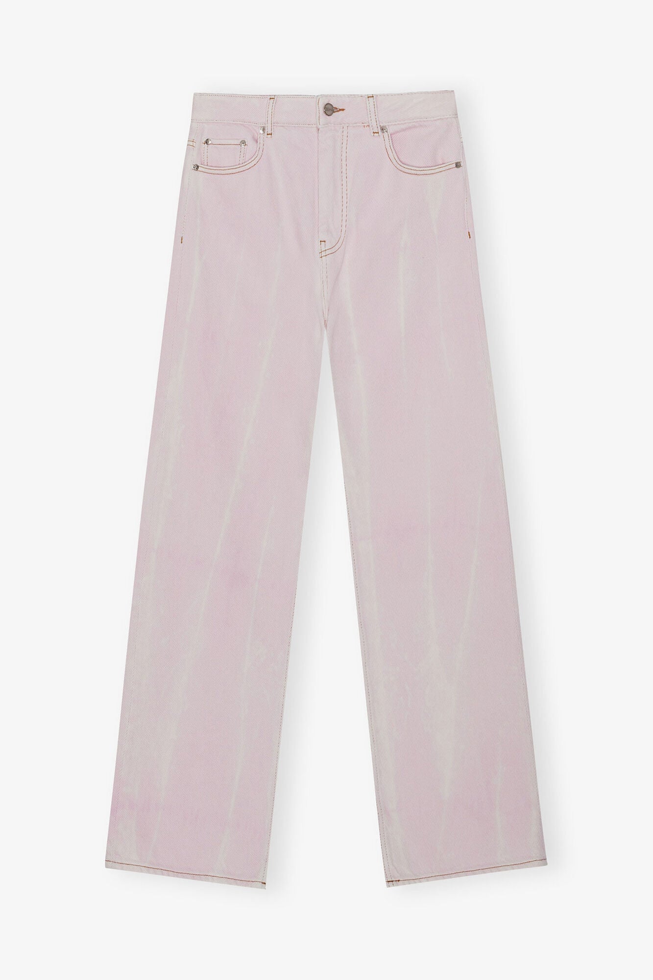 Washed Izey Jeans | Chalk Pink
