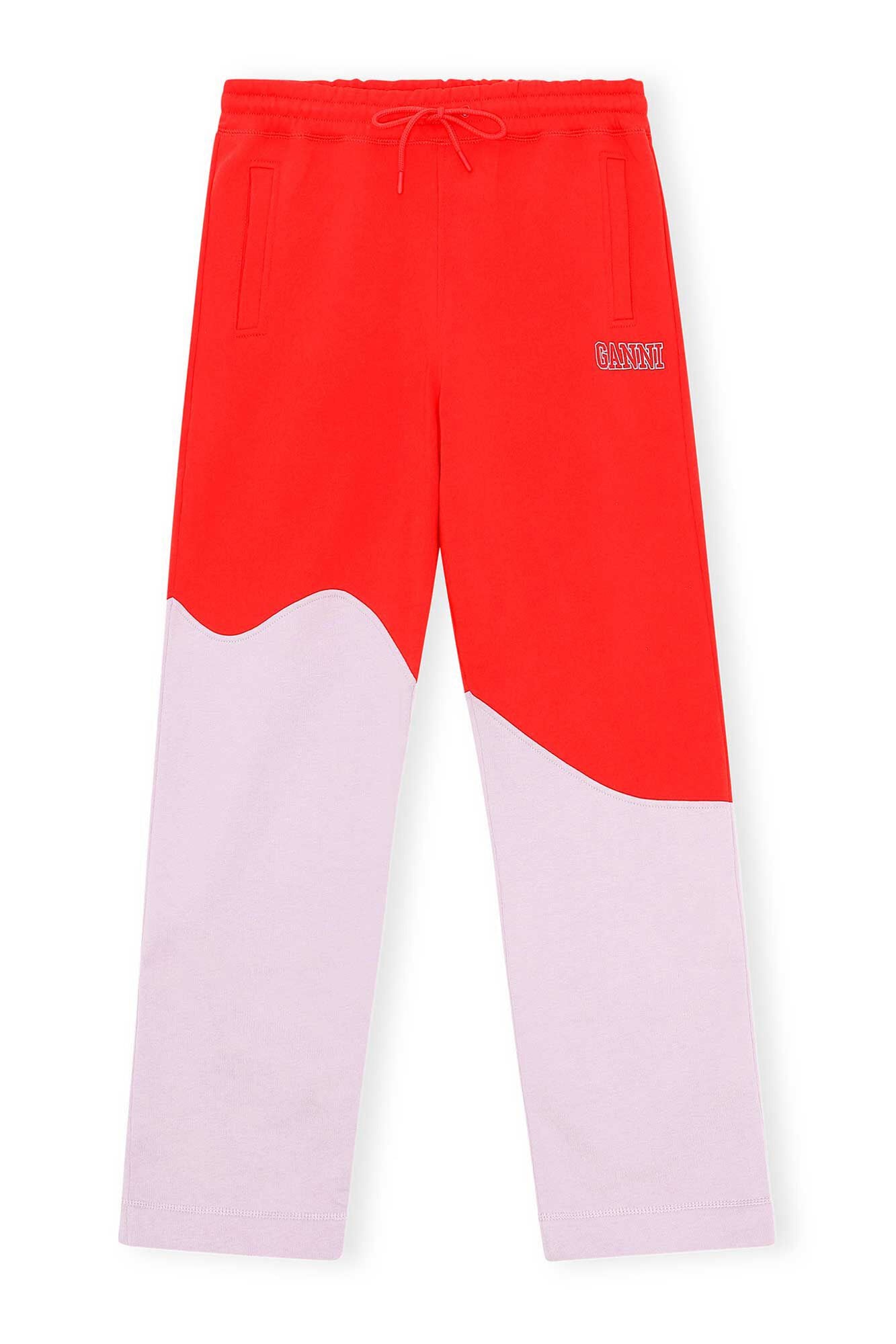 Wave Colorblock Sweatpants | Misty Lilac