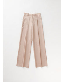 Wellen | Wide Leg Suiting Pants | Pale Rose