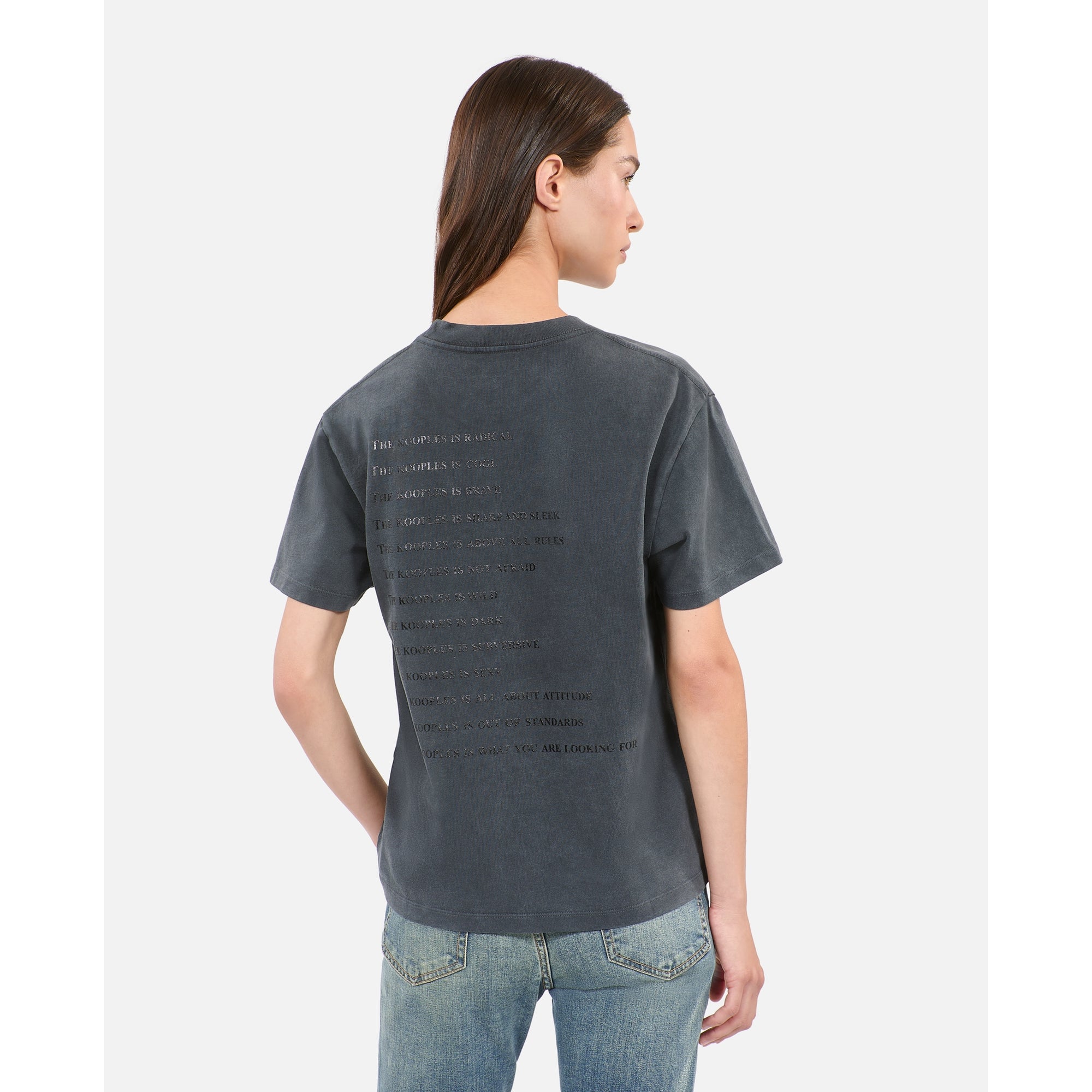 What Is T-Shirt | Women | Black Washed