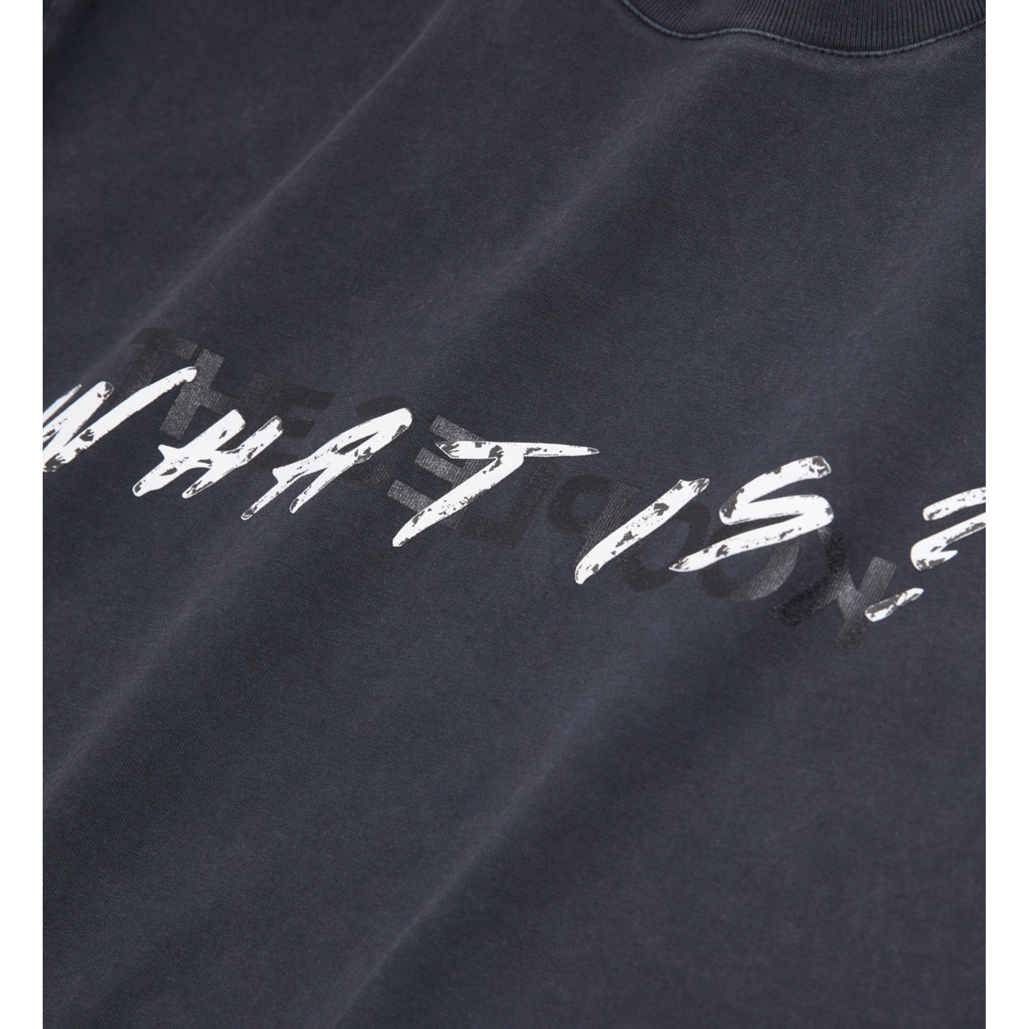 What Is T-Shirt | Men | Black Washed