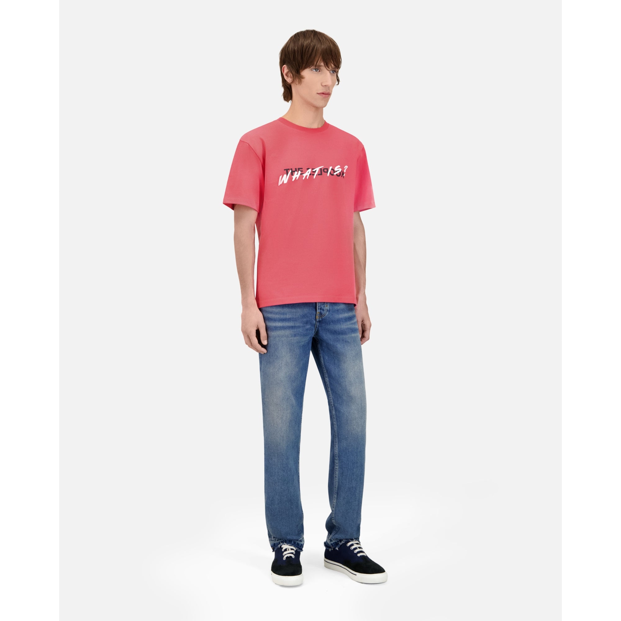 What Is T-Shirt | Men | Retro Pink