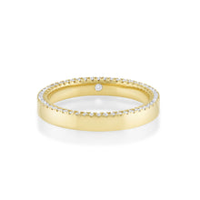 Women | White Diamond Parker Band – 3mm | 14k Yellow Gold