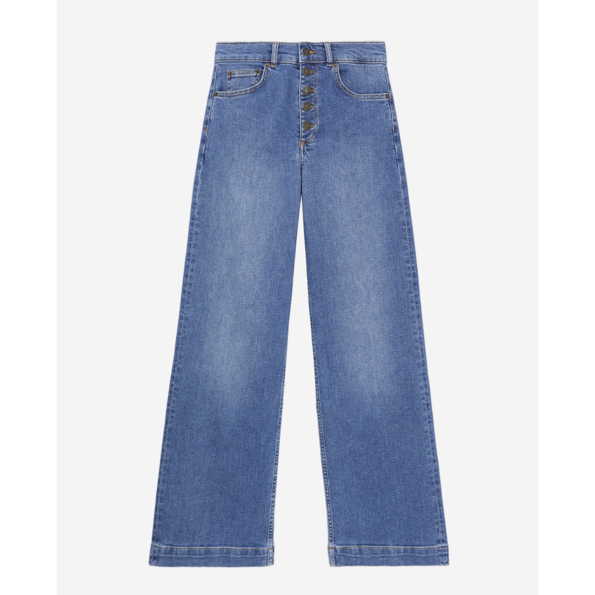 Wide Jeans | Women | Blue Denim