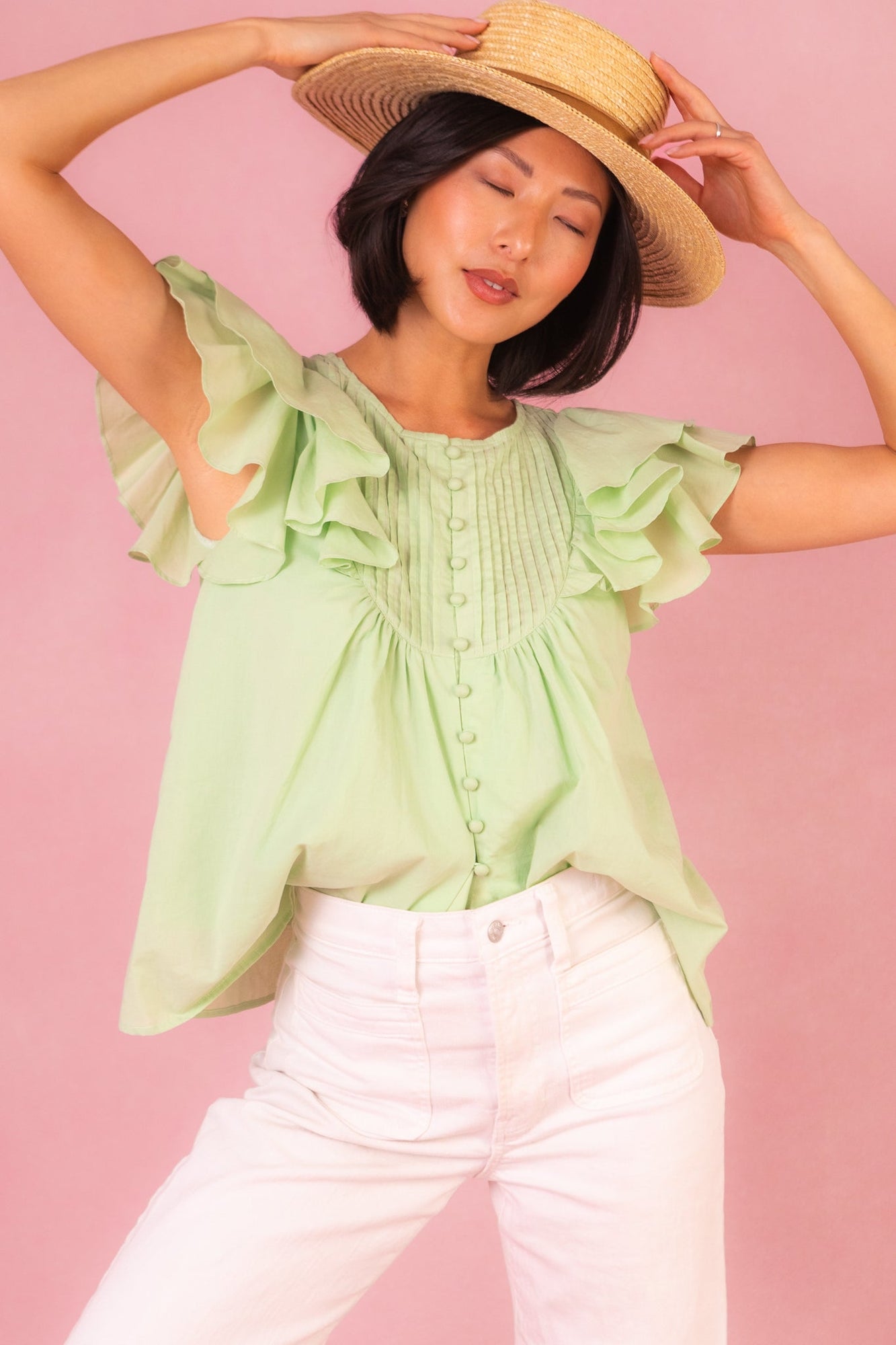 Women | Abigail Blouse | Green