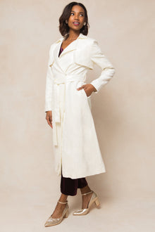 Women | Angelica Trench | White