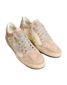 Women | Ball-Star with Laminated Star & Glitter Heel Tab | Nougat x White x Silver
