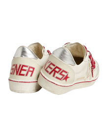 Women | Ball Star Ltd Lny Leather with A Lived In Effect | White x Ice x Silver (V1)