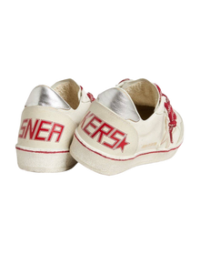 Women | Ball Star Ltd Lny Leather with A Lived In Effect | White x Ice x Silver (V2)