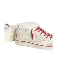 Women | Ball Star Ltd Lny Leather with A Lived In Effect | White x Ice x Silver (V2)