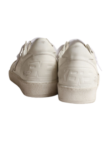 Women | Ball Star White Leather with White Leather Star & Heel Tab | Optic White