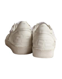 Women | Ball Star White Leather with White Leather Star & Heel Tab | Optic White