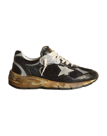 Women | Dad Star Mesh & Nappa with Colored Star | Black x Silver x Ice (V2)