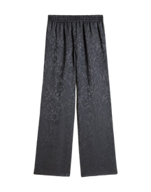 Women | Jacquard Pants with All-Over Toile De Jouy Pattern | Ombre Blue