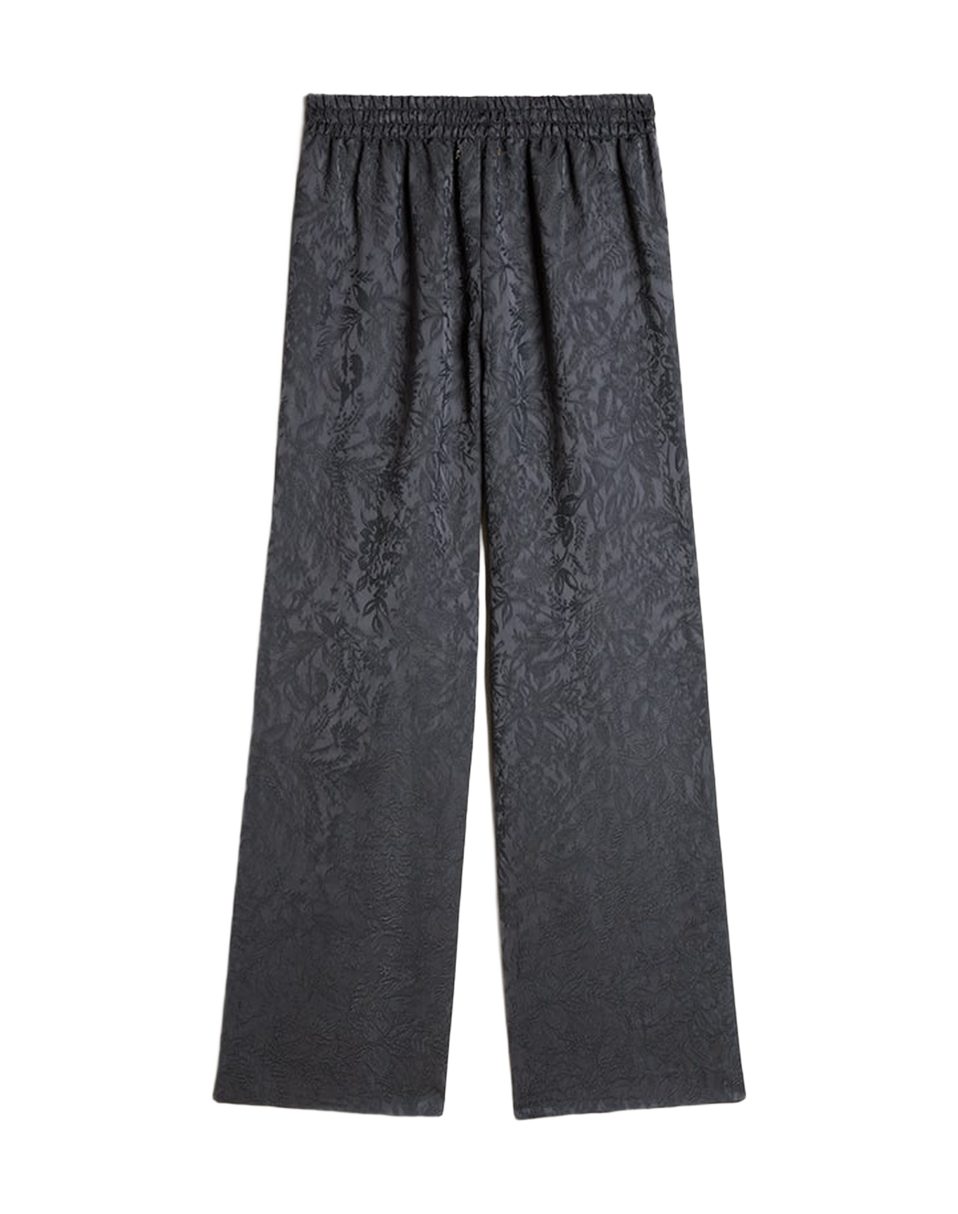 Women | Jacquard Pants with All-Over Toile De Jouy Pattern | Ombre Blue