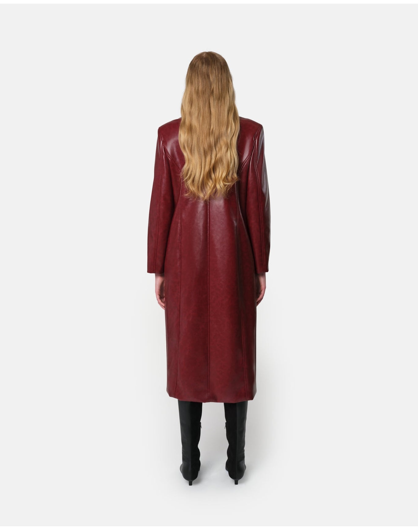 Lauren Overcoat | Crimson