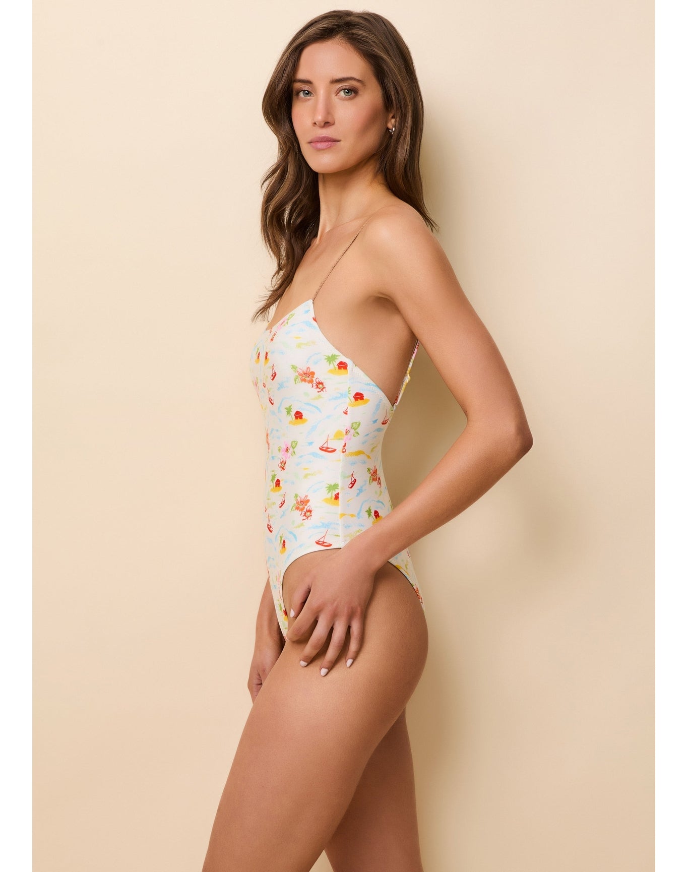 Renna One Piece | Vintage Map Print