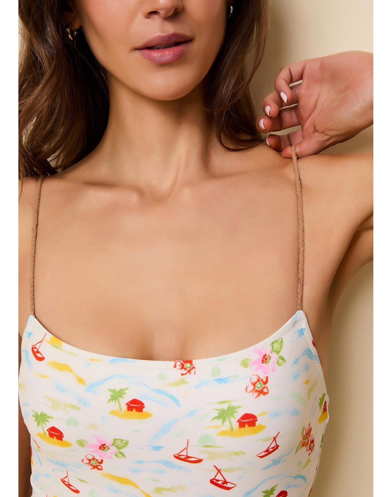 Renna One Piece | Vintage Map Print