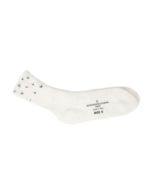 Women | Socks Ormea White with Diamonds