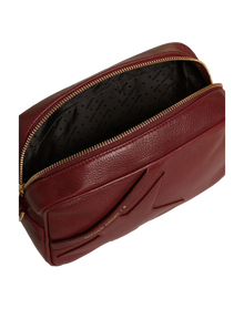 Women | Star Bag Leather with Tone On Tone Star | Burgundy (V2)