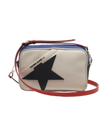 Women | Star Bag Made Of Pebbled Leather with Black Star