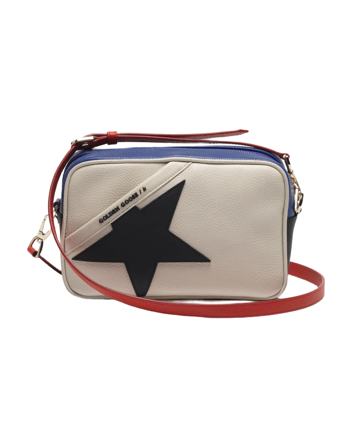 Women | Star Bag Made Of Pebbled Leather with Black Star