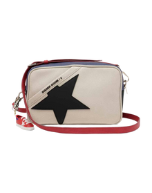Women | Star Bag Made Of Pebbled Leather with Black Star