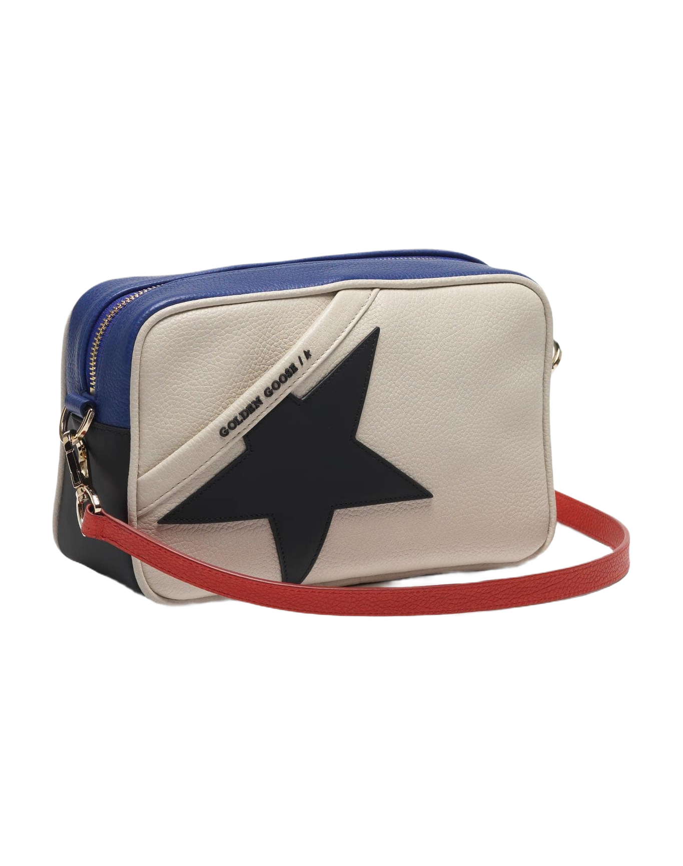 Women | Star Bag Made Of Pebbled Leather with Black Star