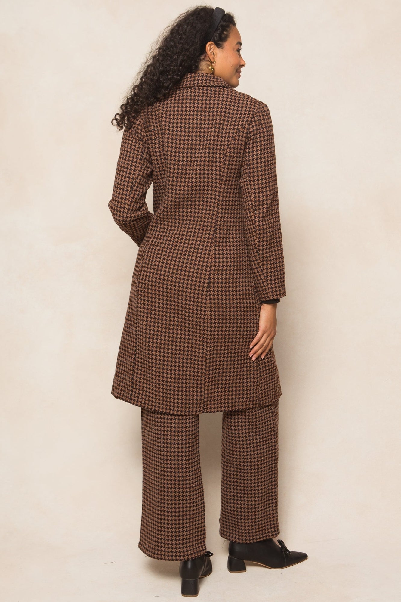 Women | Tabitha Coat | Brown x Multi