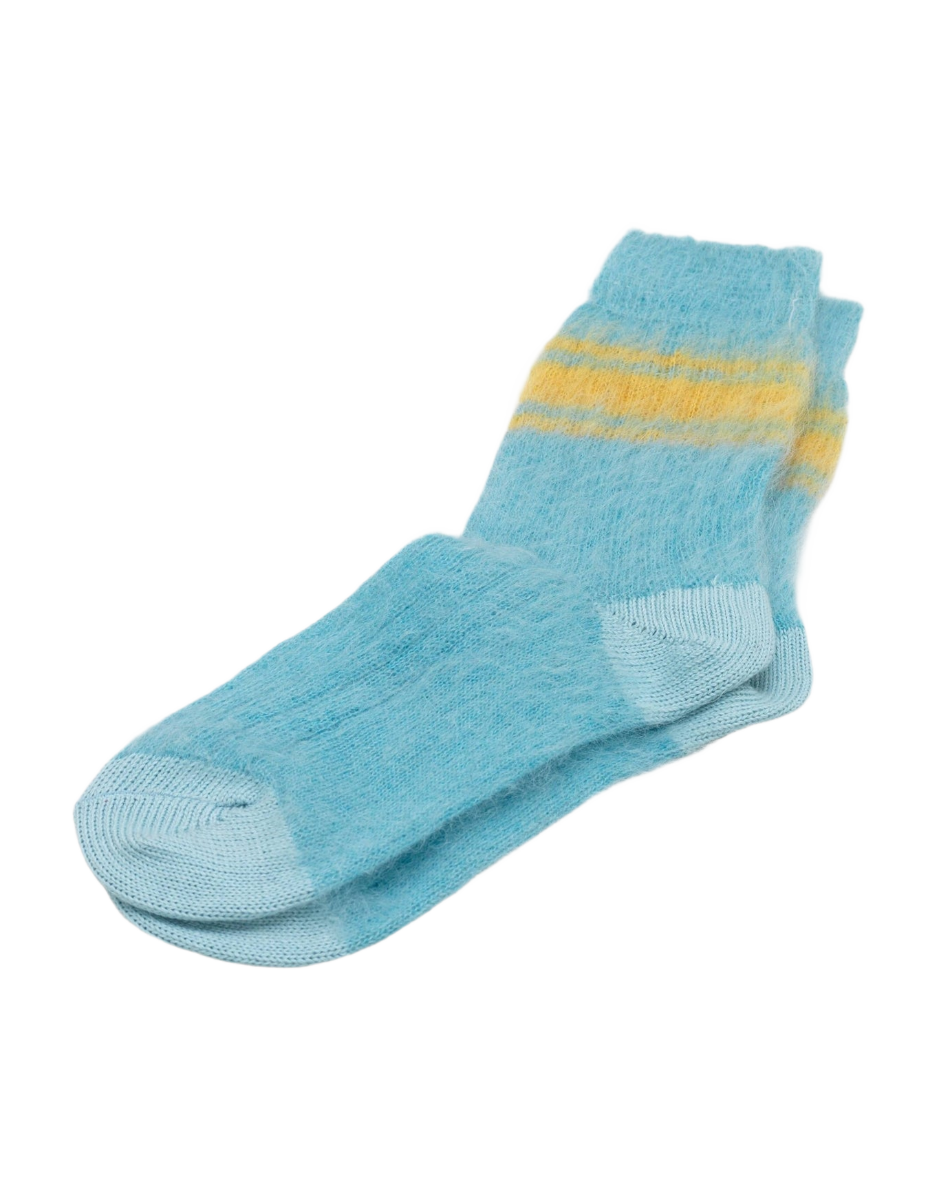 Women | Tsutsuji Socks Made Of Brushed Mohair Wool (V2)