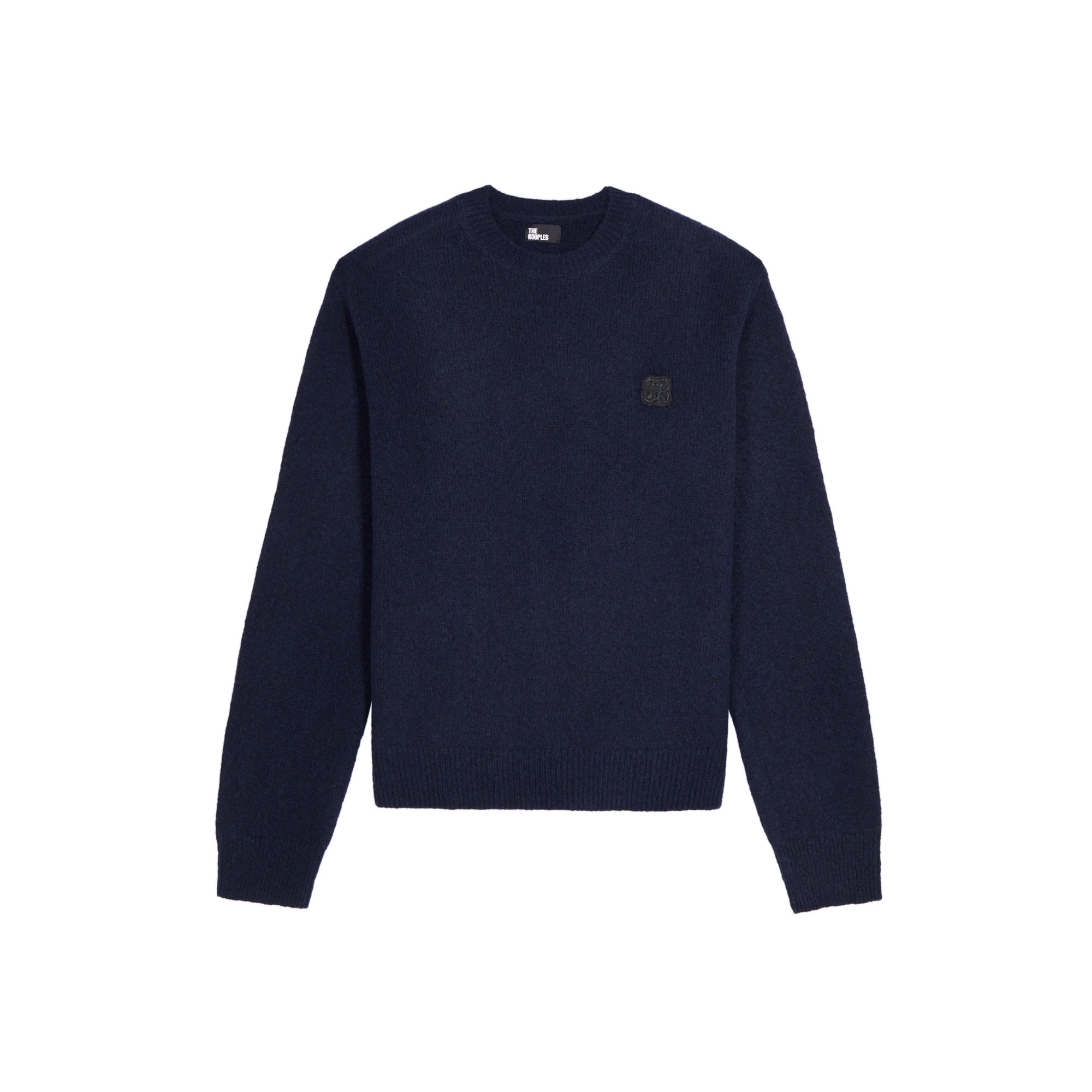 Wool And Alpaca Blend Sweater | Men | Navy Blue