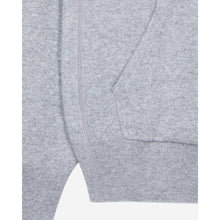 Wool And Cashmere Hoodie | Women | Middle Grey Mel