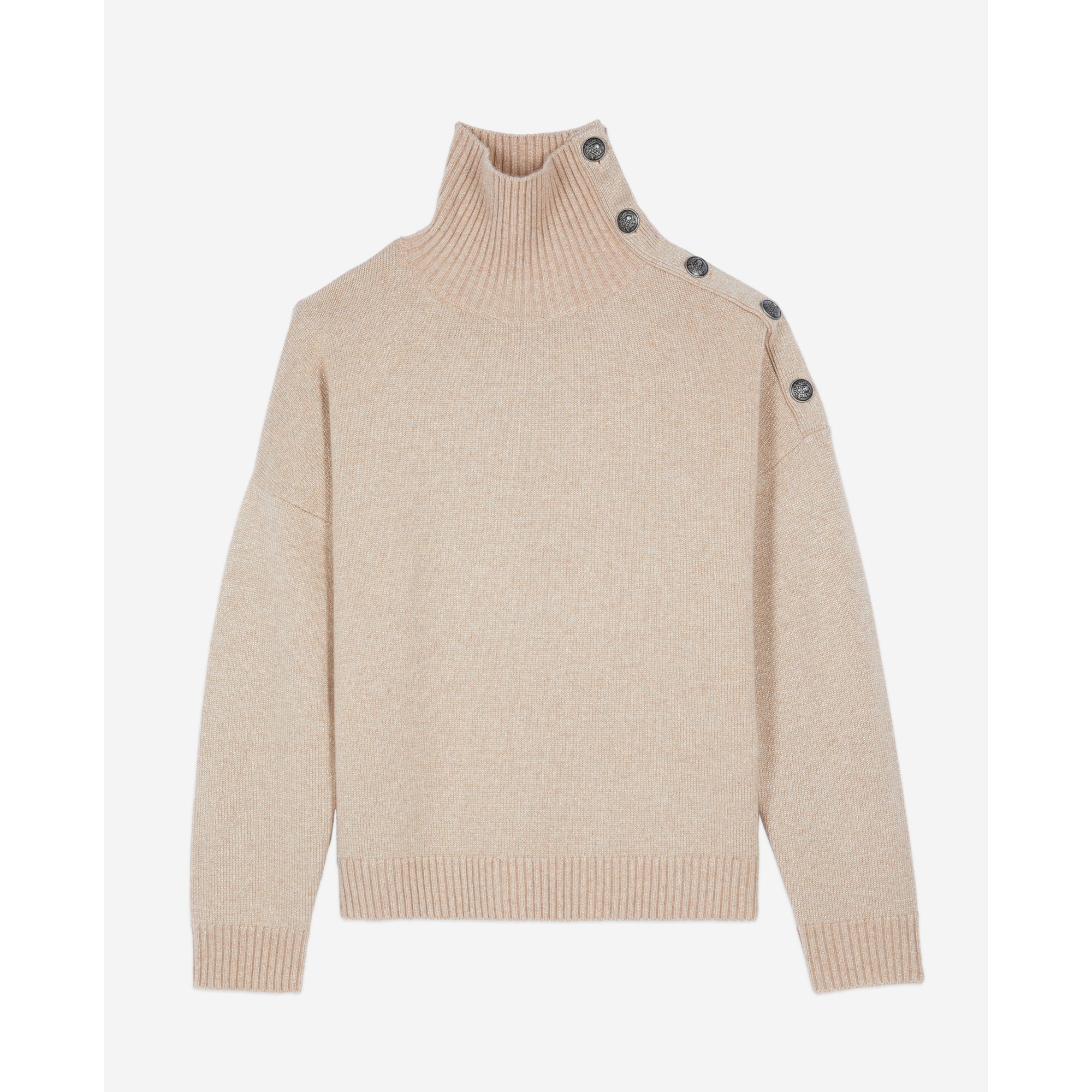 Wool And Cashmere Sweater | Women | Camel