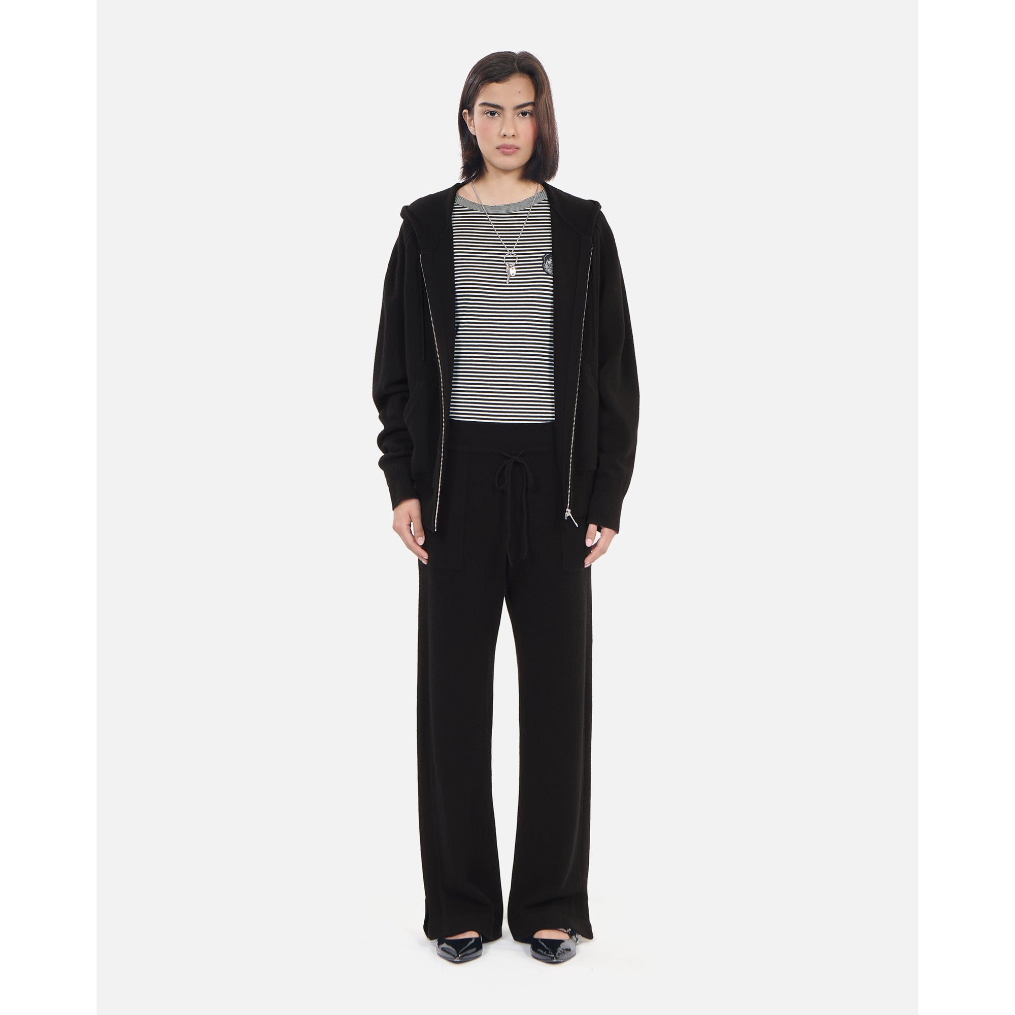 Wool And Cashmere Trousers | Women | Black