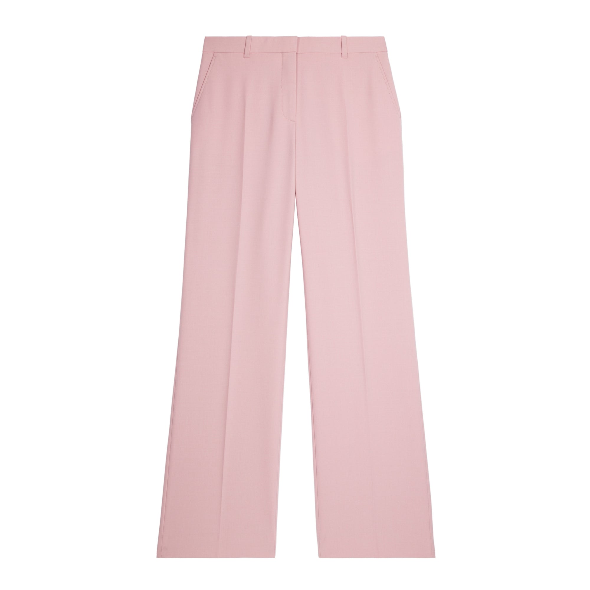 Wool-Blend Suit Trousers | Women | Pastel Pink