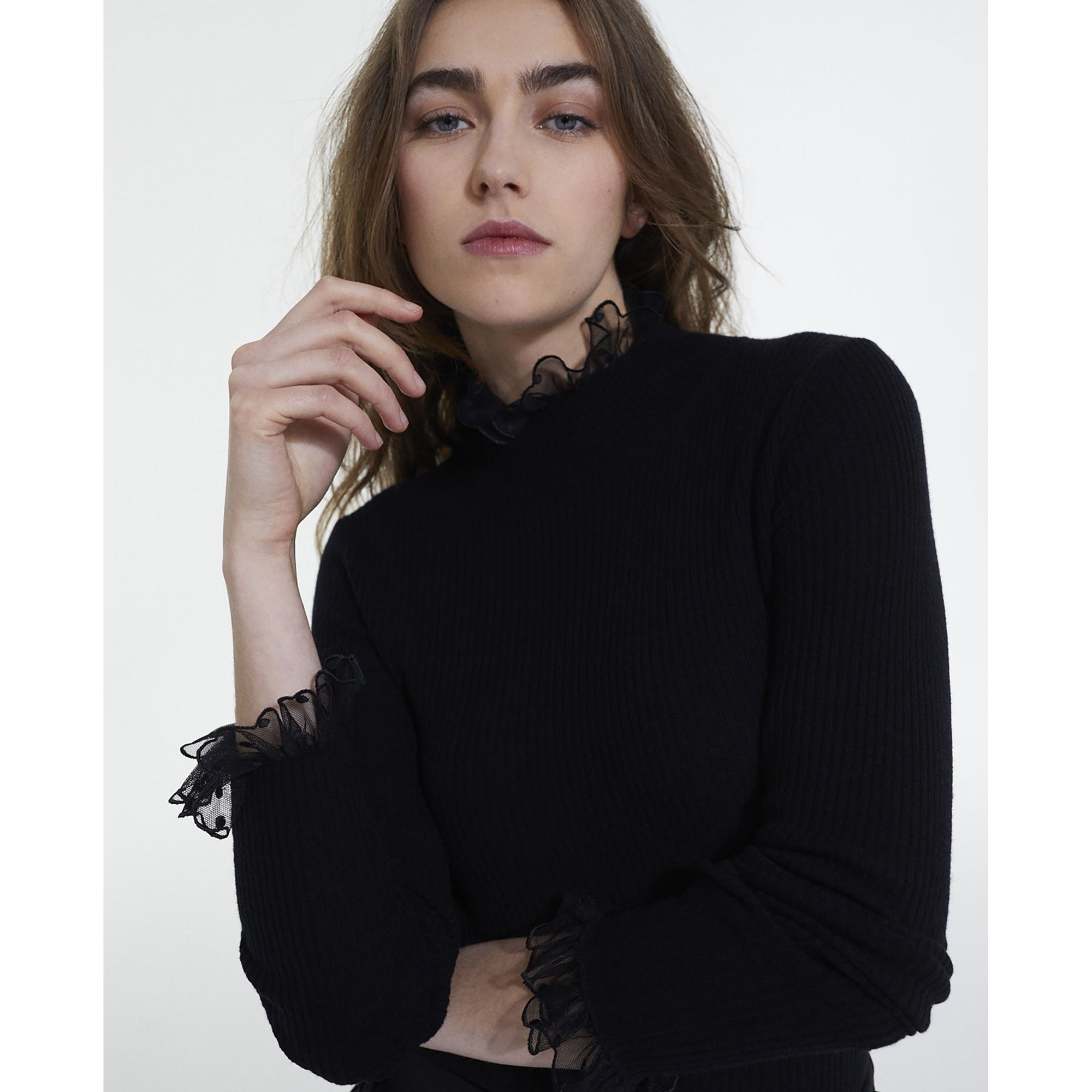 Wool Sweater | Women | Black