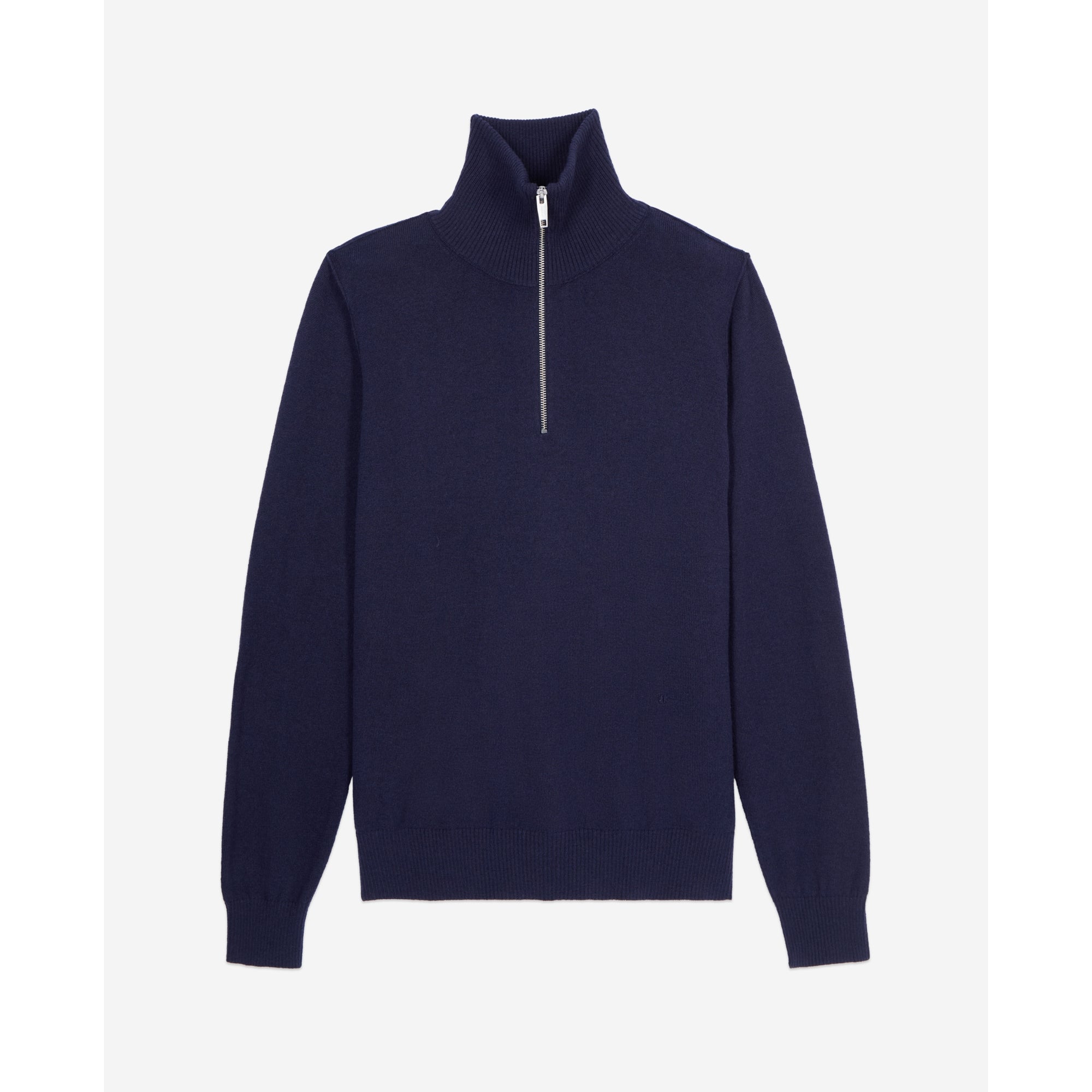 Wool Sweater | Men | Navy Blue