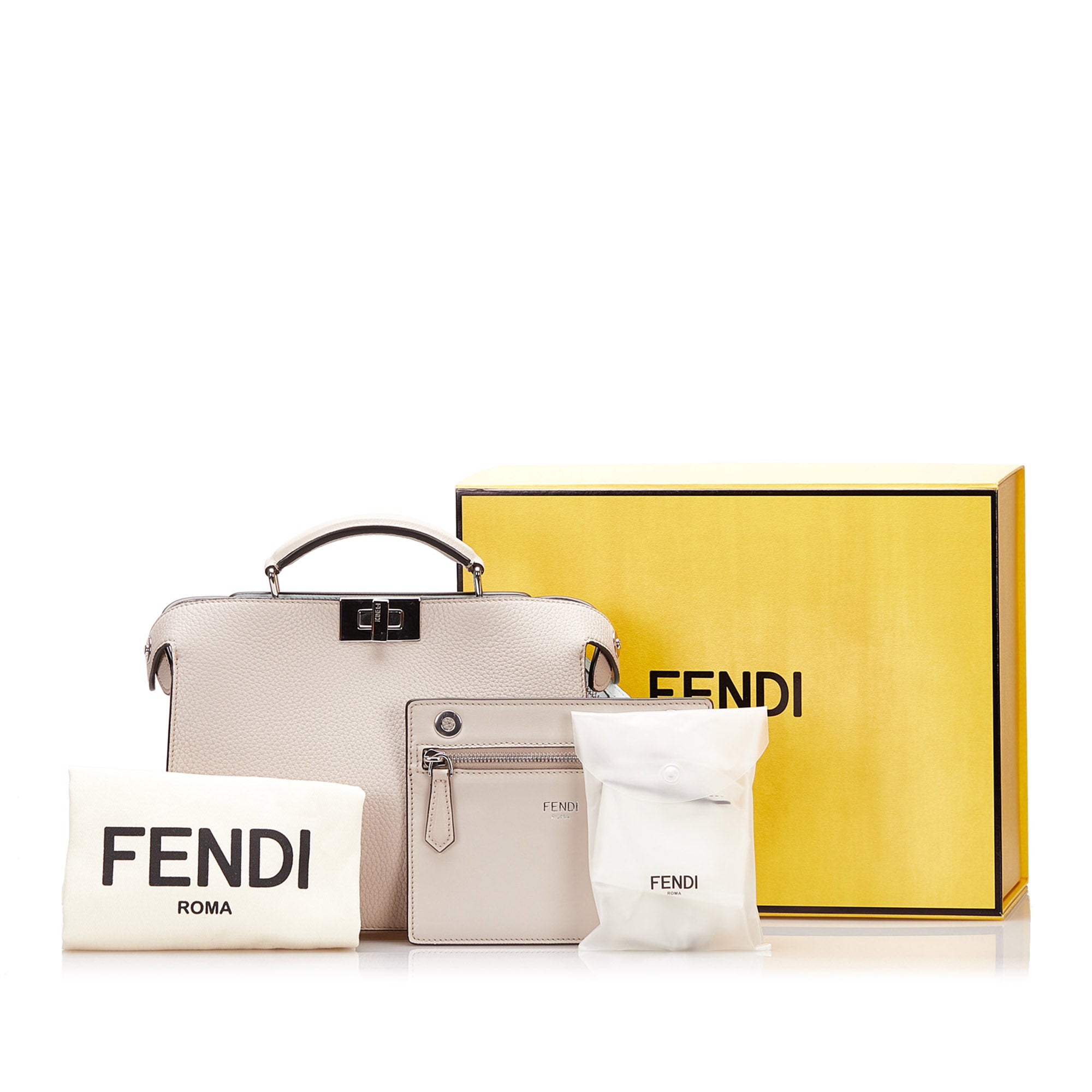 Fendi Pre-Owned Mini Peekaboo ISeeU | Women | Pink x Light Pink