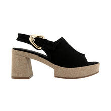 Zella Sandal | Black Suede