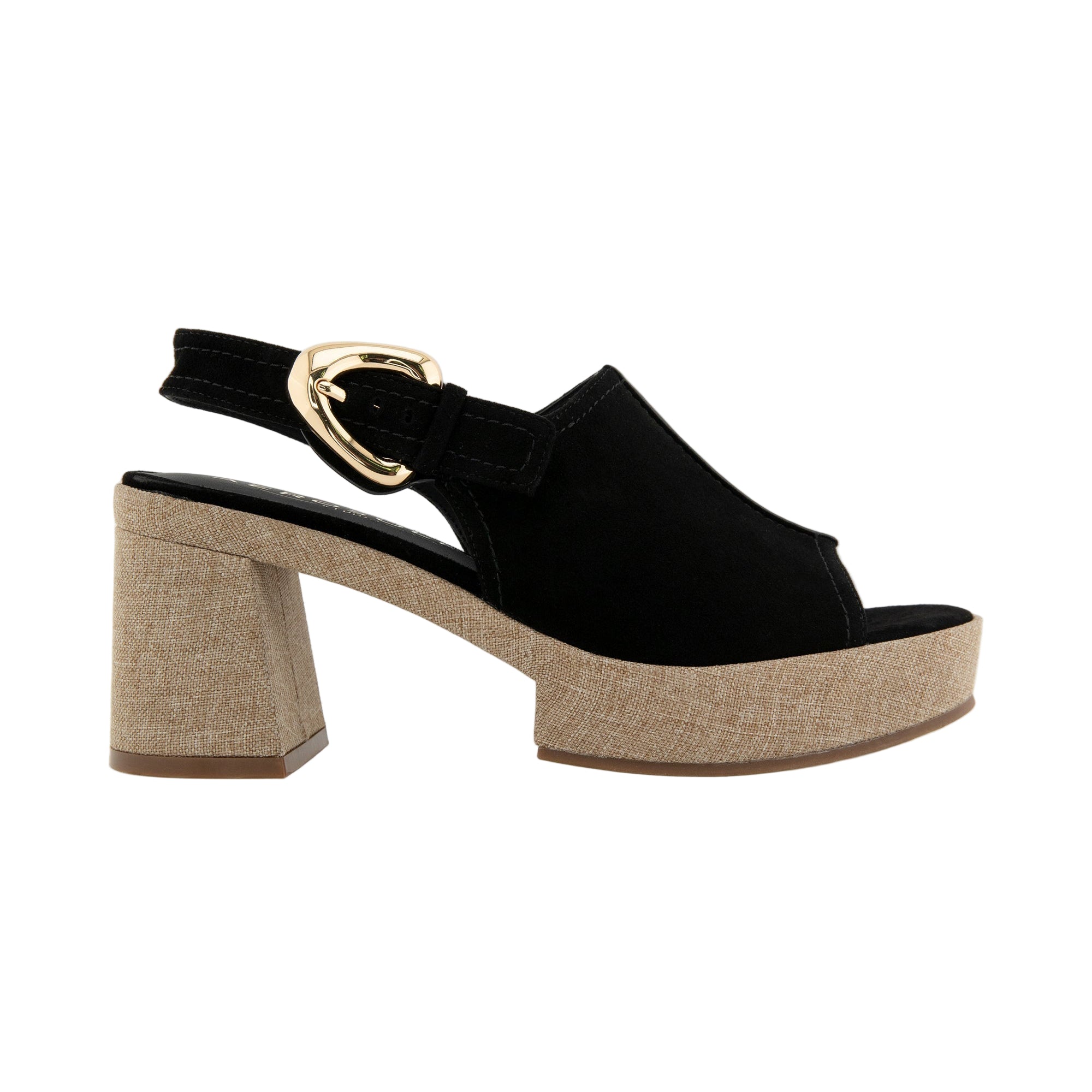 Zella Sandal | Black Suede