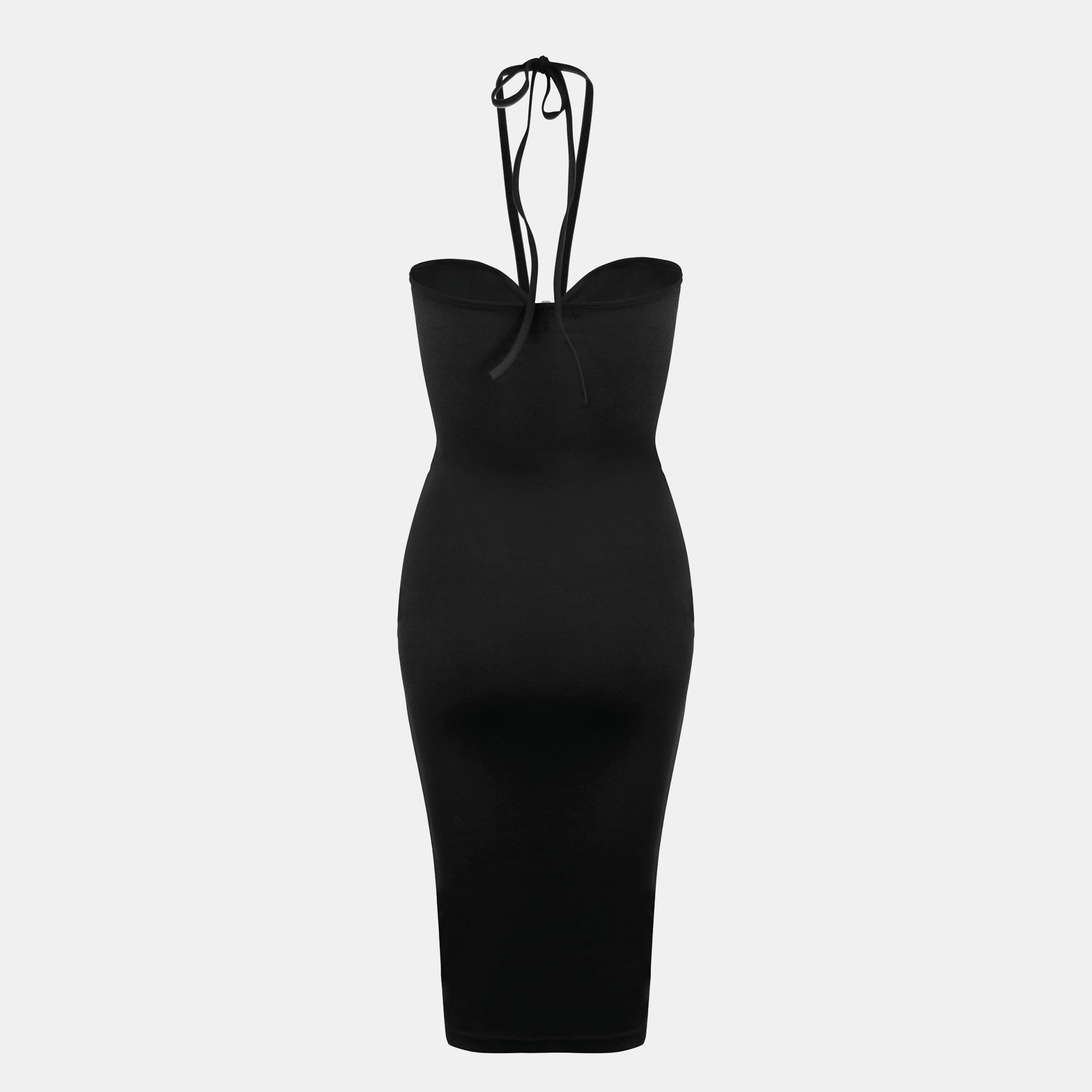 OW Collection ZITA Mini Dress Account 002 - Black Caviar