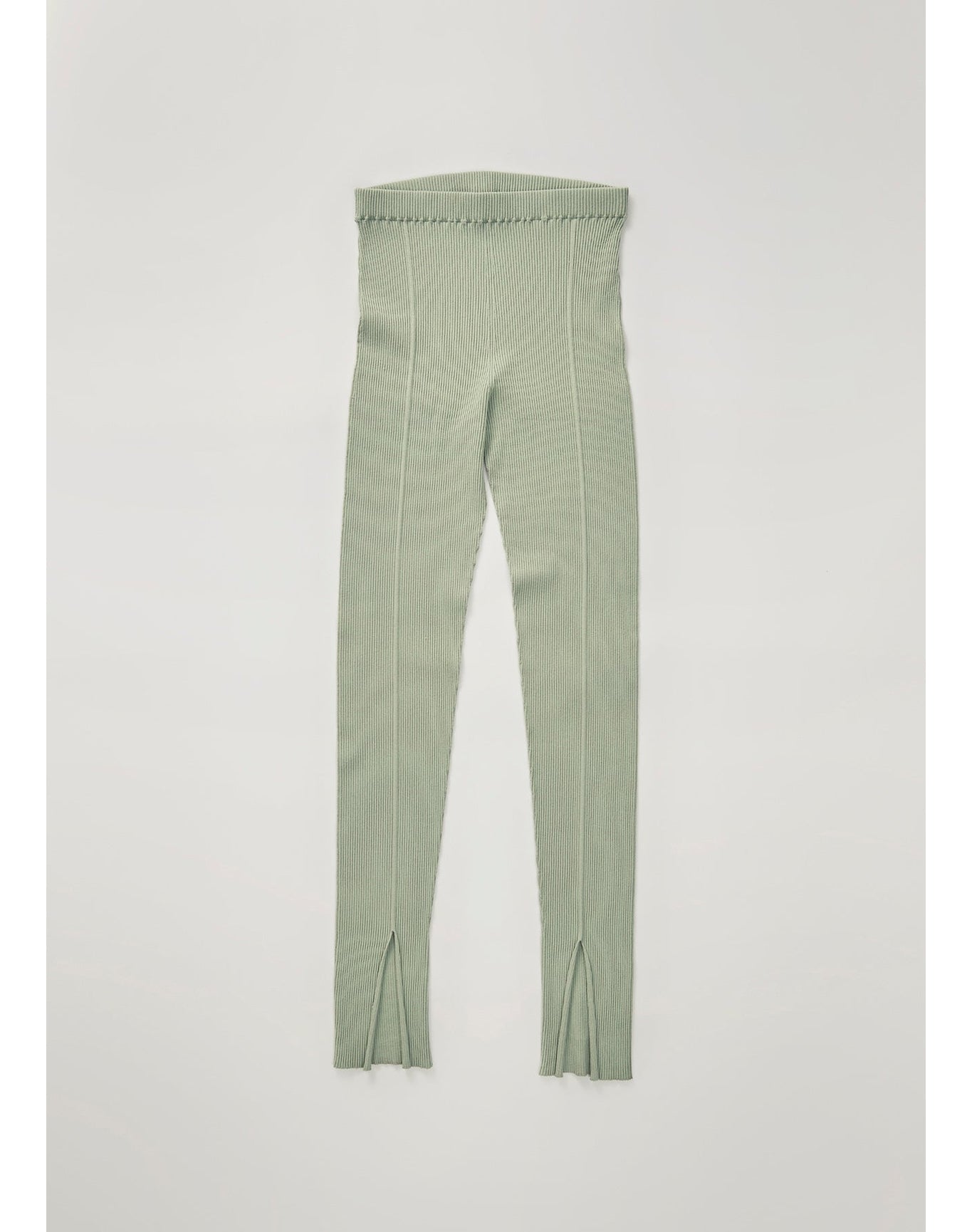 Zero002 | Ribbed Leggings | Sage