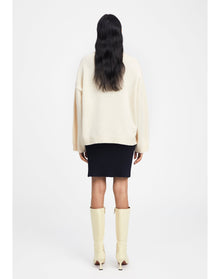 Zero003 | Ribbed Mini Skirt | Black