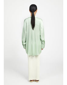 Zero004 | Ribbed Maxi Skirt | Creme